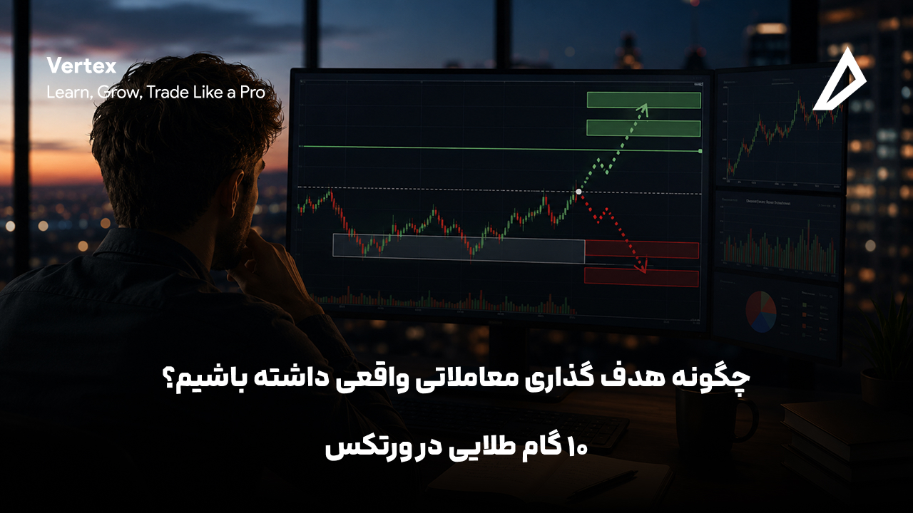 چگونه هدف گذاری معاملاتی واقعی داشته باشیم؟ ۱۰ گام طلایی در ورتکس