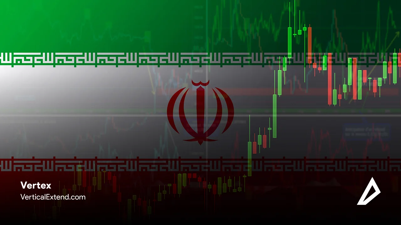 تصویر بیانگر تاثیر تصمیمات جهانی در بازار مالی ایران