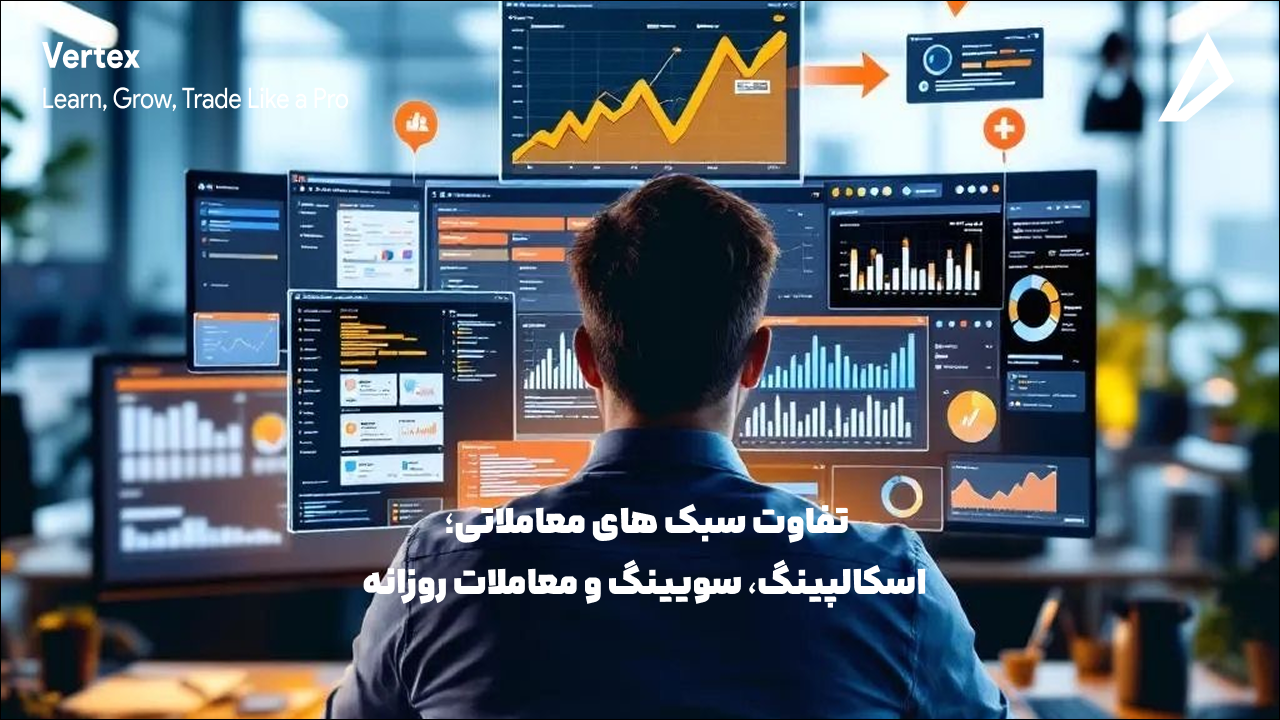 عکس بیانگر سبک های معاملاتی است